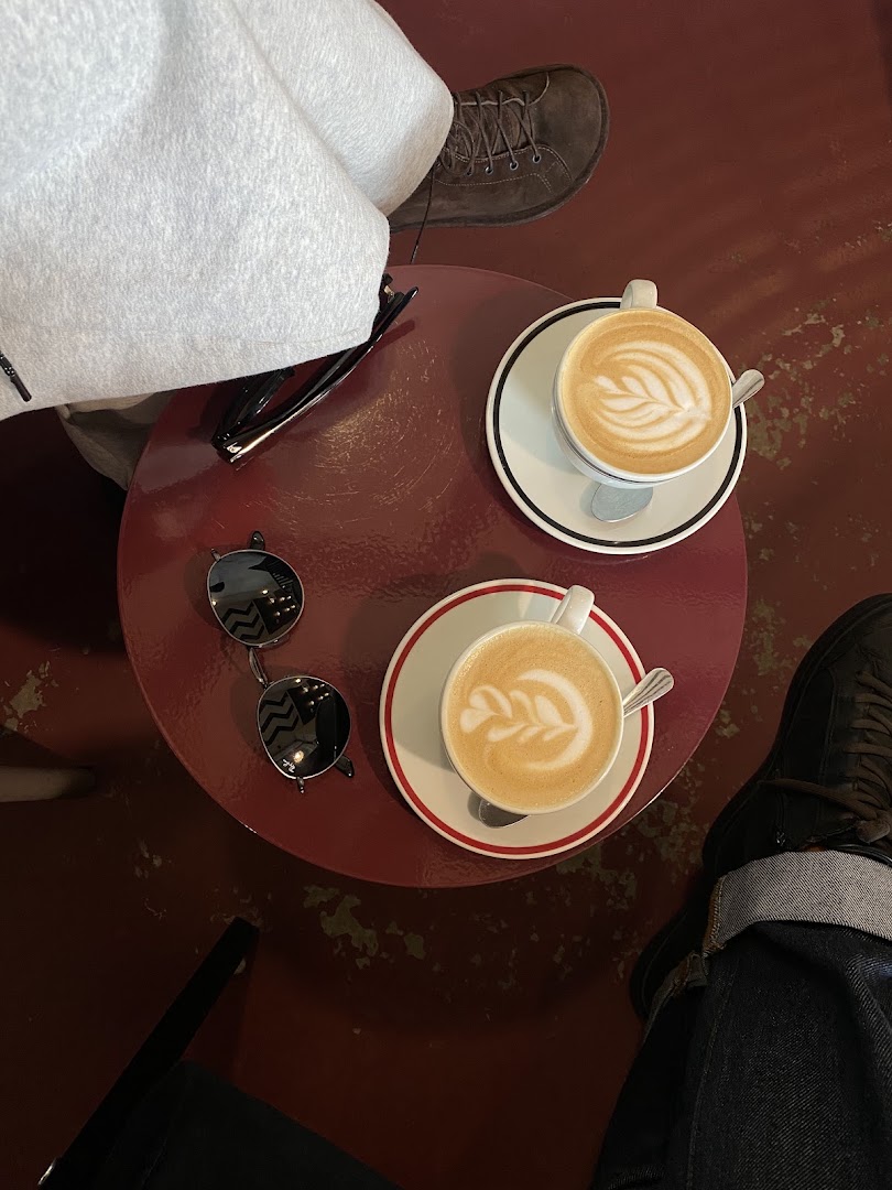 Plagiat: appealing shot of coffee drinks