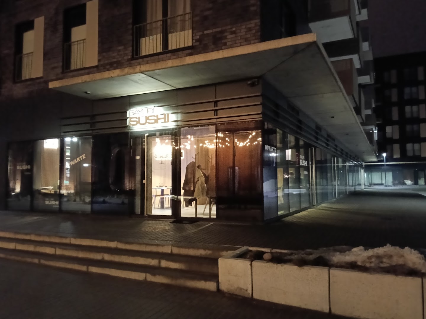 Sayuri Sushi: clear exterior shot of restaurant