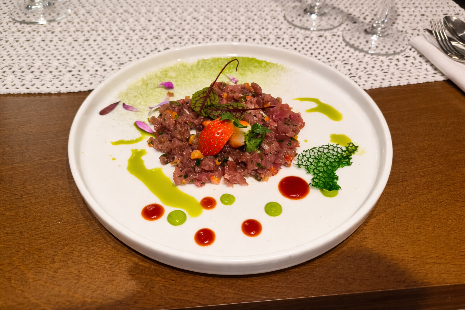 U Kalmana: appetizing and professional food presentation