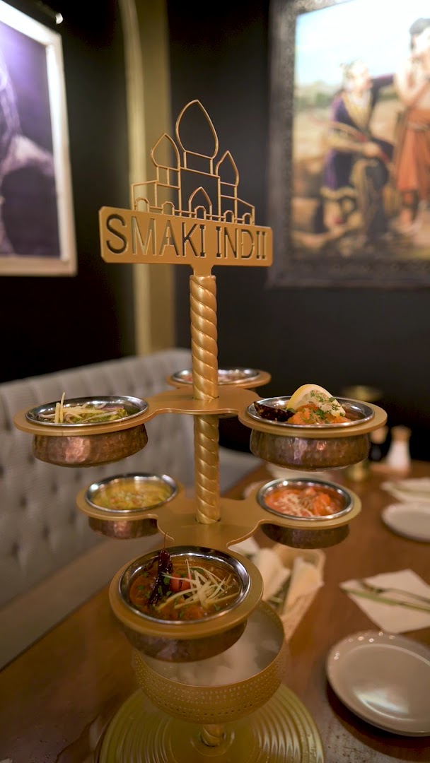 Smaki Indii: appetizing presentation of restaurant food