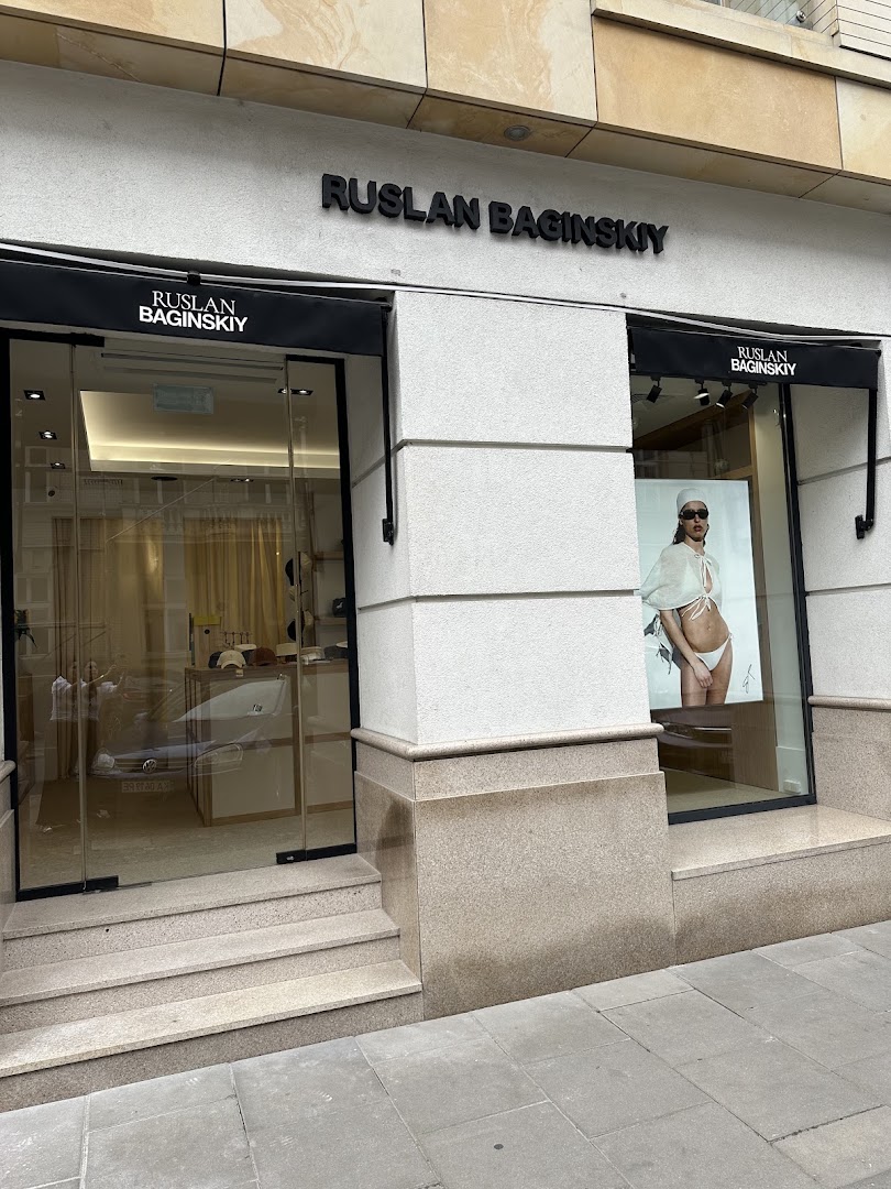 Ruslan Baginskiy Warsaw Store: clear storefront photo of shop