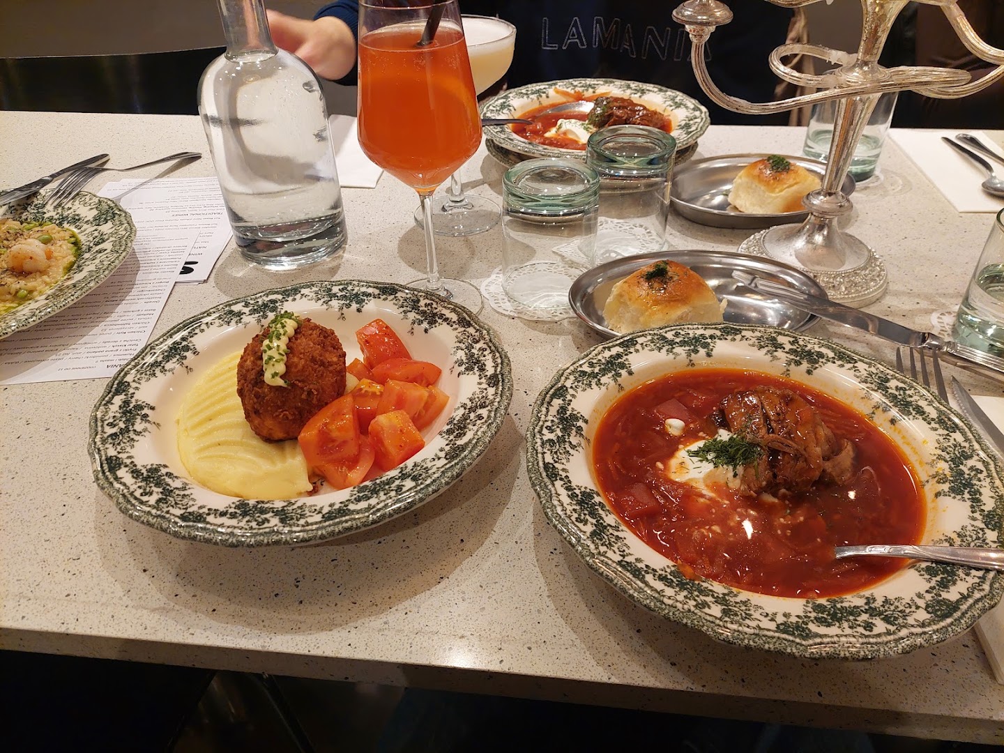 Sour: appetizing food and drink presentation