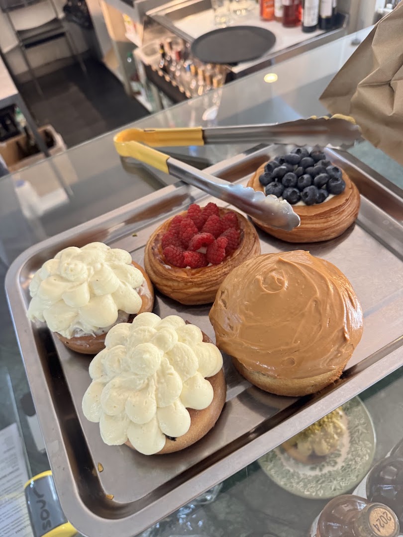 Sour: appetizing photo of fresh pastries