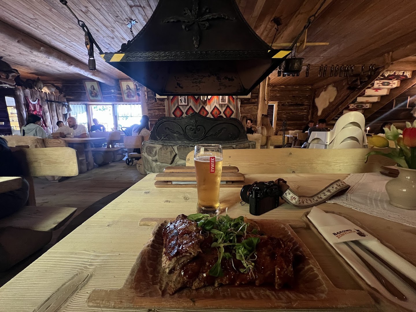 Bąkowo Zohylina Niźnio: food and restaurant atmosphere