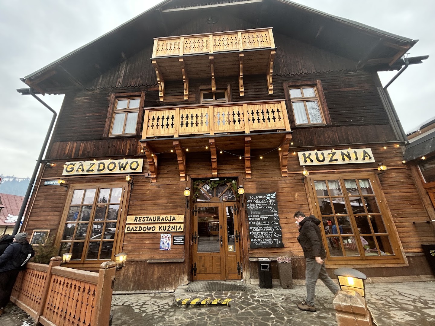 Gazdowo Kuźnia: clear exterior shot of restaurant