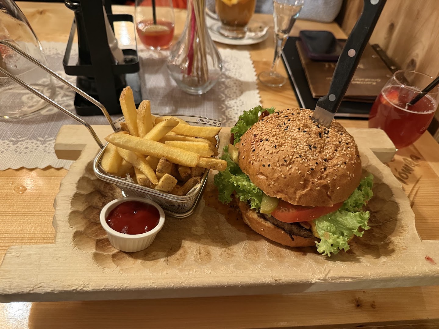 Góralska Kryjówka: appetizing food presentation