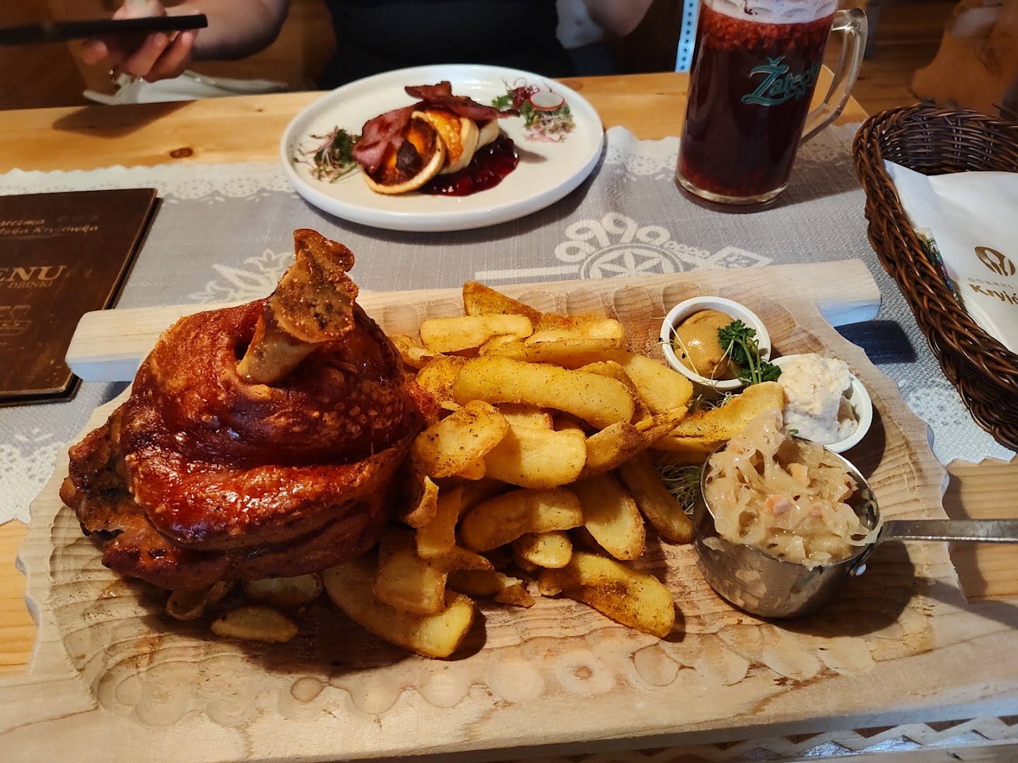 Góralska Kryjówka: appetizing food presentation and quality