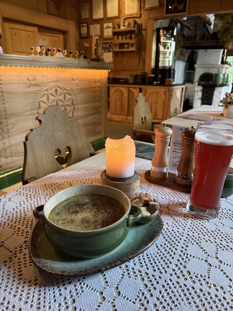 Karczma Przy Młynie: appetizing food in restaurant setting