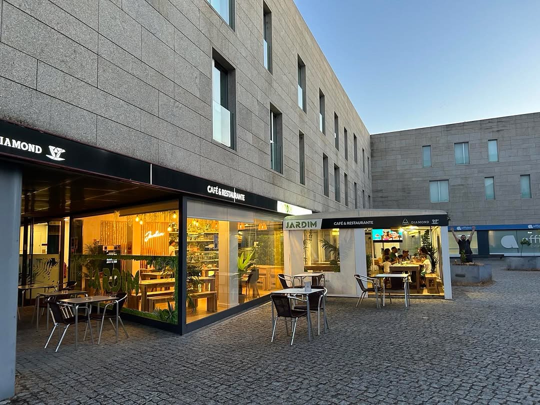 O Jardim: clear view of venue exterior