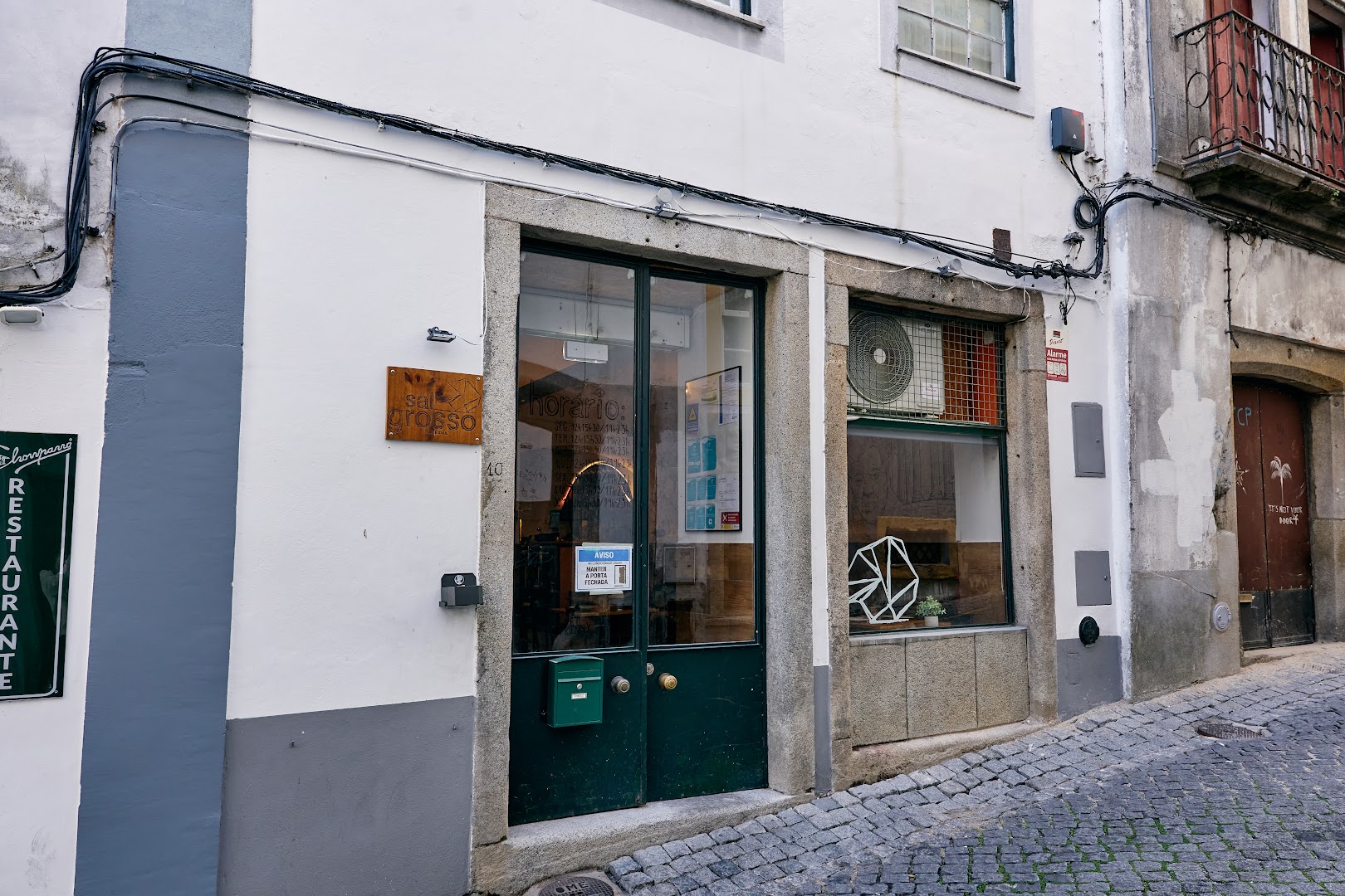 Sal Grosso: clear exterior shot of restaurant