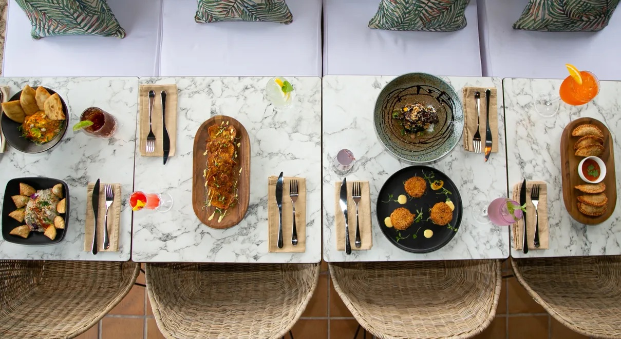 Panorama 180: high quality, appealing food photography