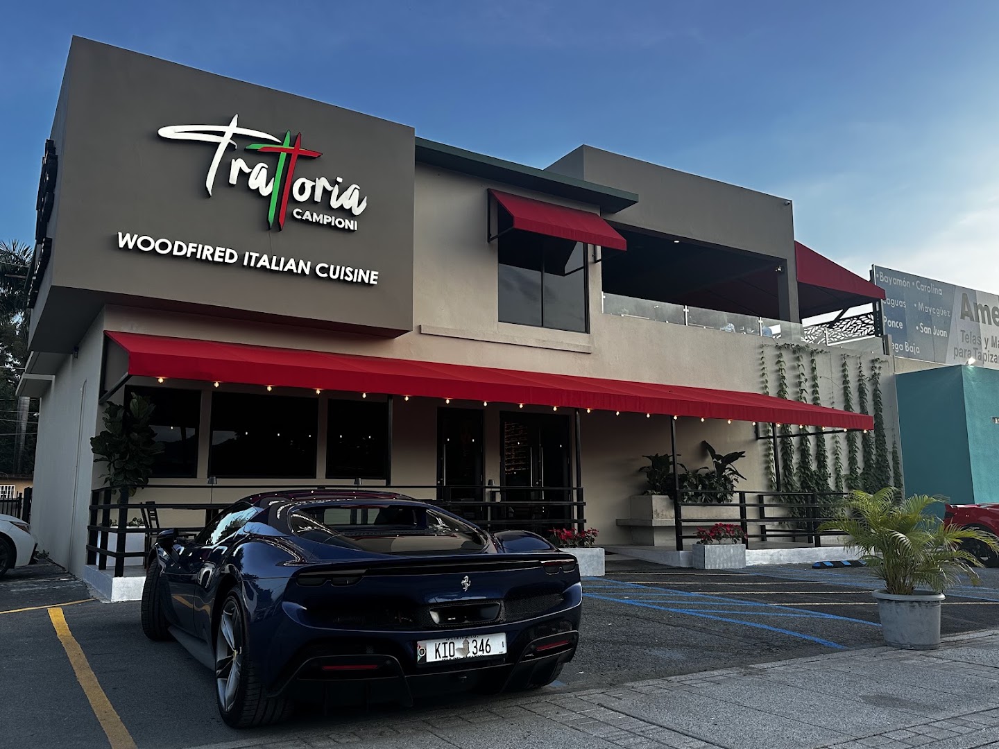 Trattoria Campioni: clear exterior shot of restaurant