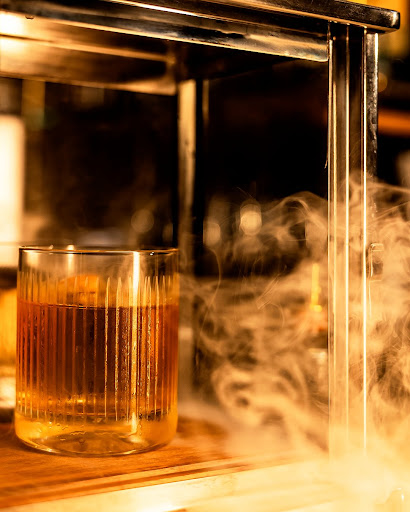 Bardot by Chef Chaymol: high quality atmospheric cocktail photo