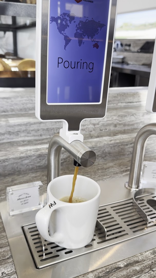Flat White Ritual: high quality coffee preparation shot