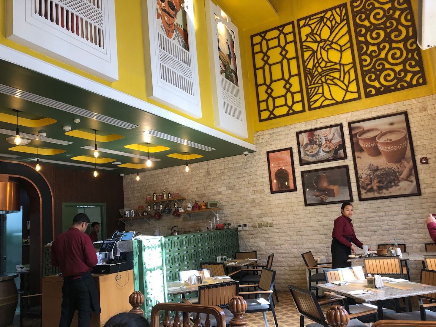 Kana: clear, professional interior restaurant shot