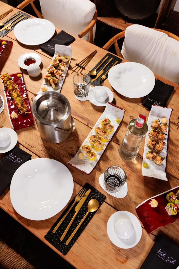 Wabi Sabi: high quality, appealing food presentation