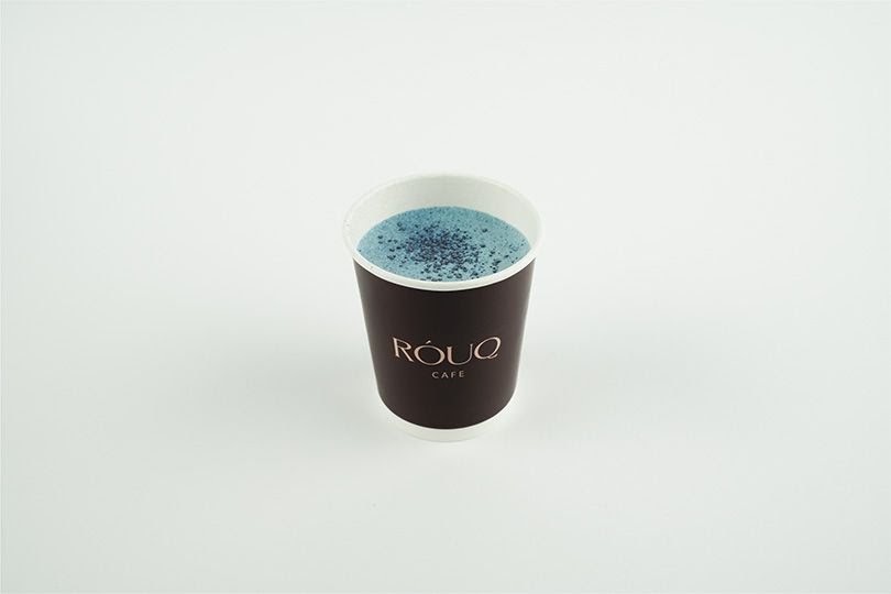 ROUQ CAFE: professional product shot of drink