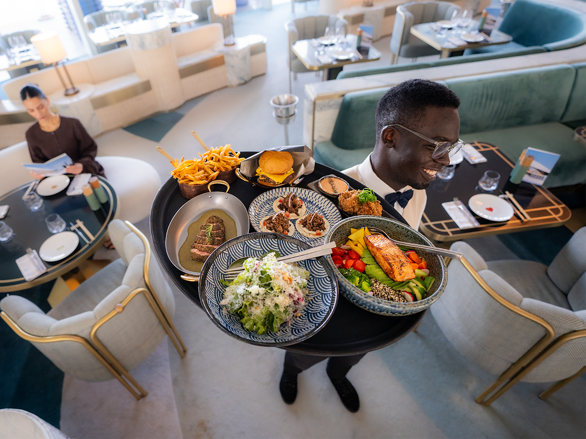 Beefbar Doha: professional shot of food service