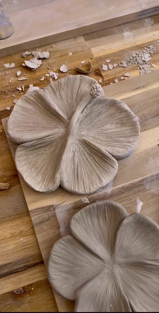 Gaï'Art: artistic ceramic work process
