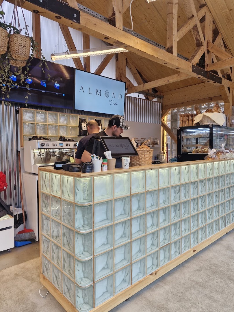 Almond Cafe: clear, professional shot of interior