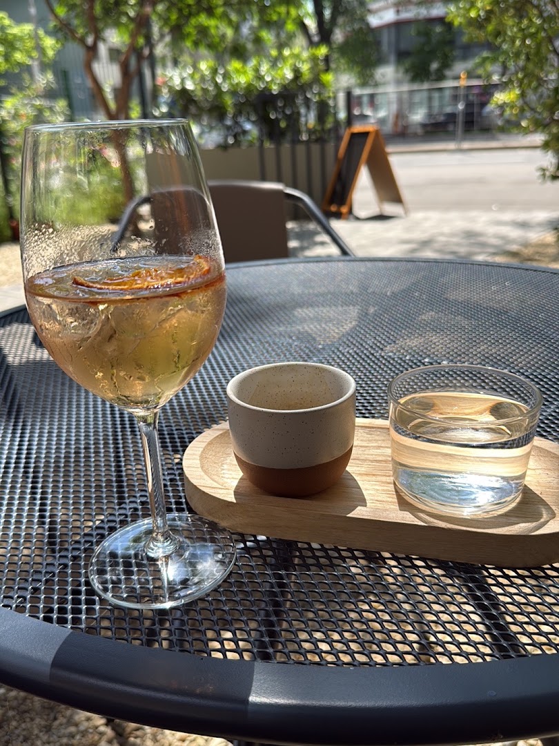 BASE Coffee Shop: appealing shot of coffee service