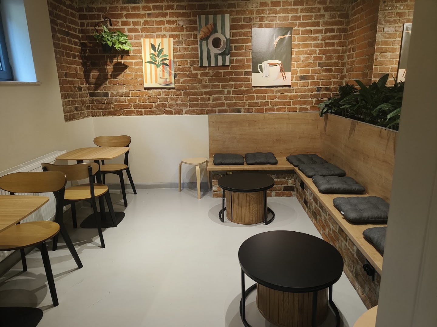 BASE Coffee Shop: clear, inviting cafe interior shot