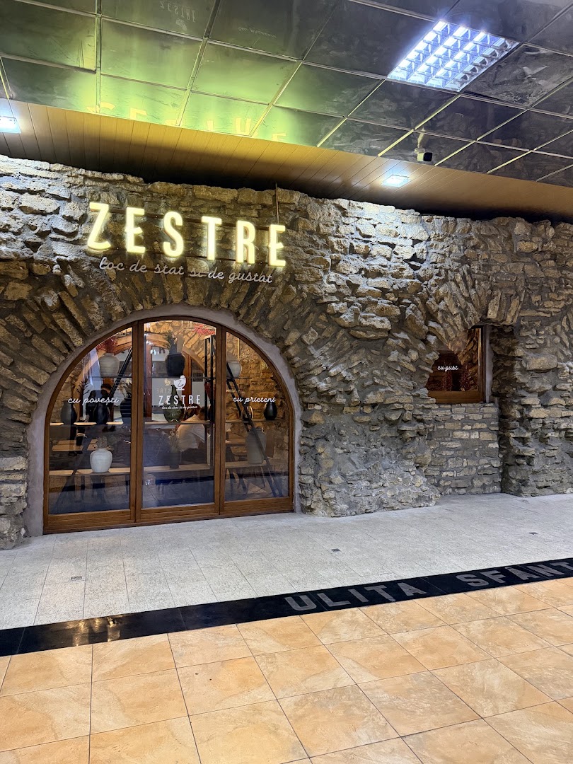 Zestre: attractive, clear restaurant exterior shot