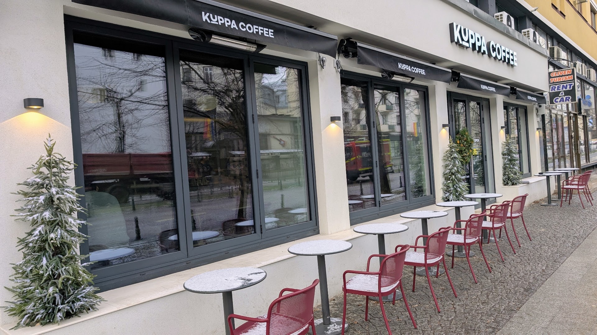 Kuppa: clear exterior shot of venue