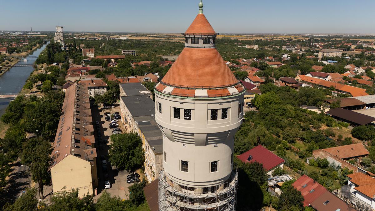 Turnul de Apă Iosefin: high-quality aerial view of venue
