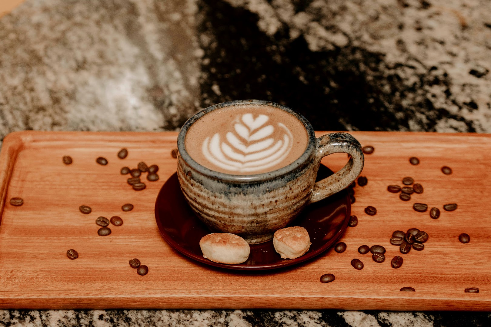 GIA Coffee Shop: high quality, appealing coffee presentation