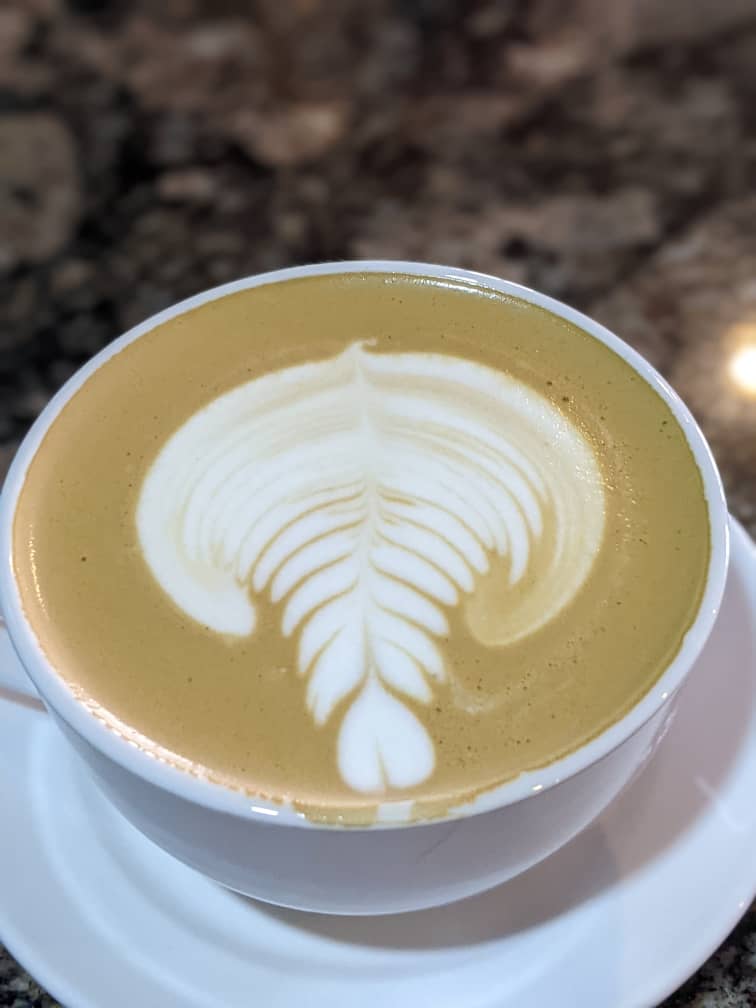 Kivu Coffee Cup: high quality latte art photo