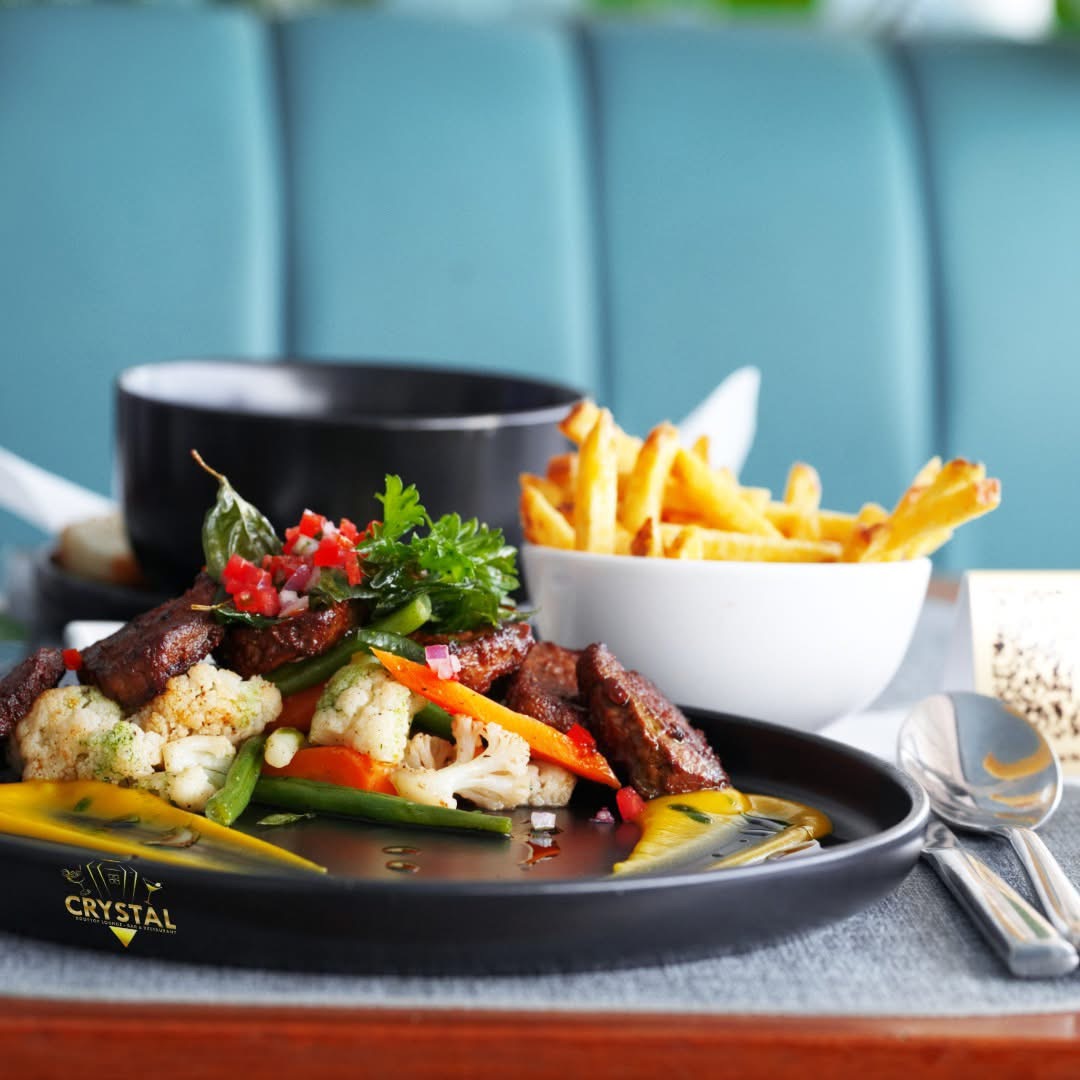 Crystal Lounge: professional and appetizing food photography
