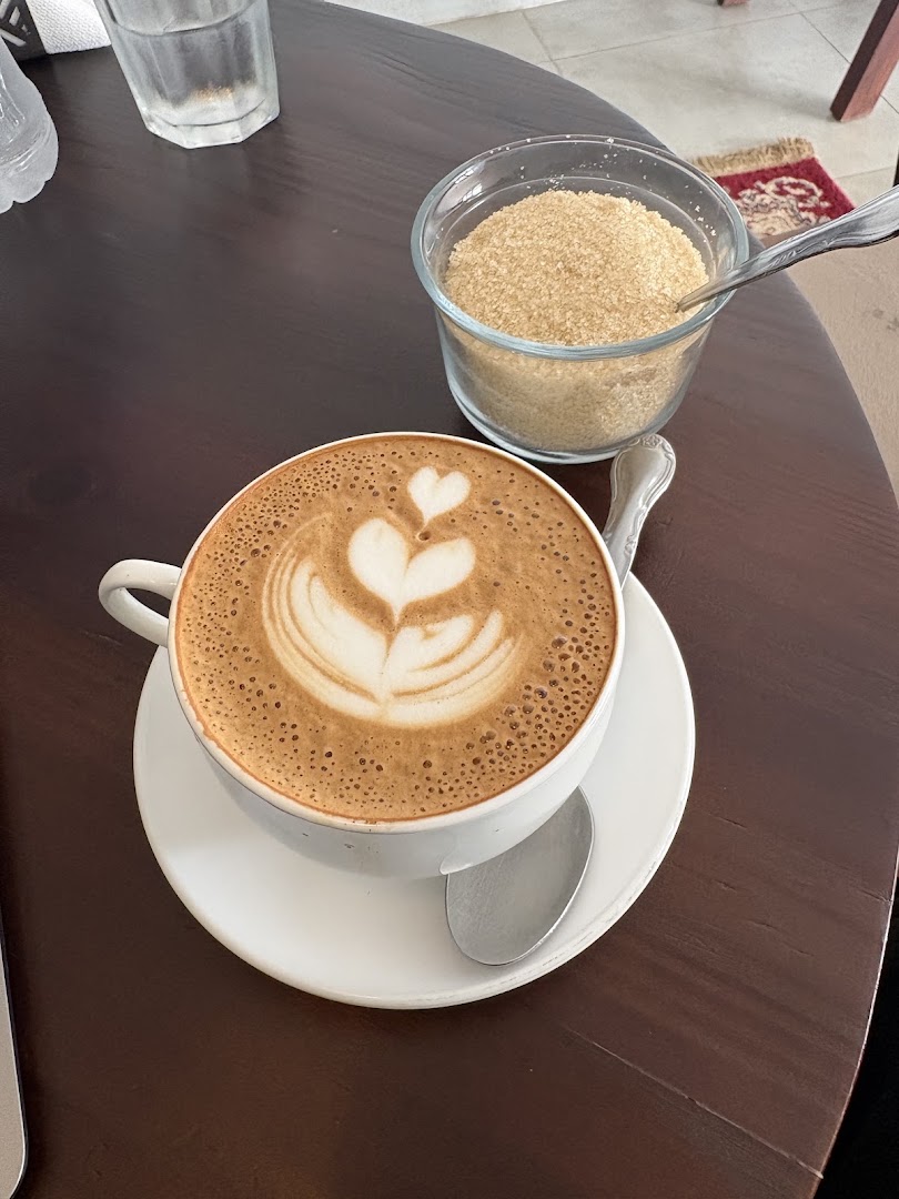 Rutz Burger Joint: appetizing photo of coffee drink