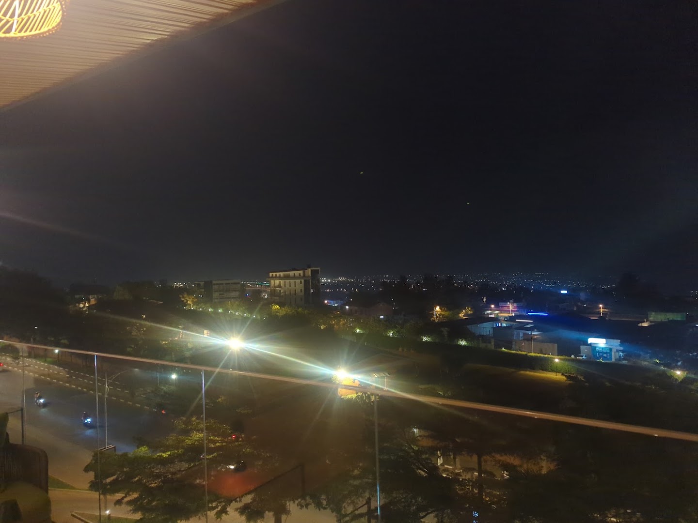 The Jaro: attractive night view from terrace