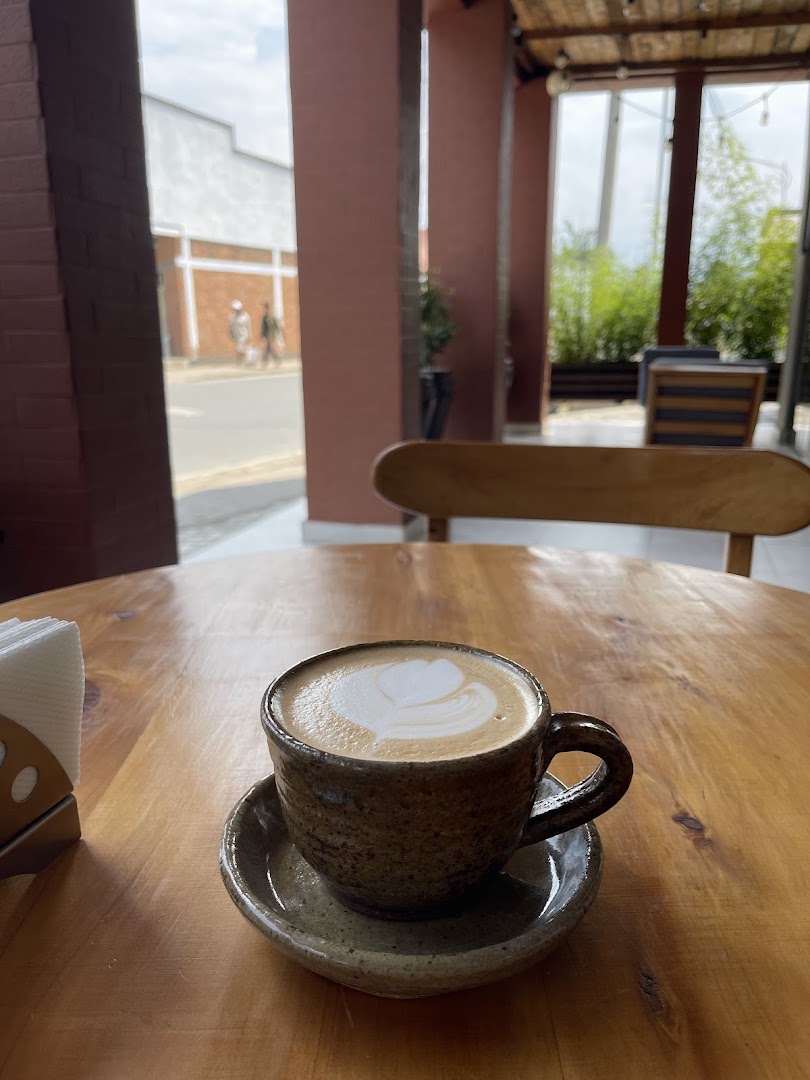 Connections Café: appealing shot of coffee drink