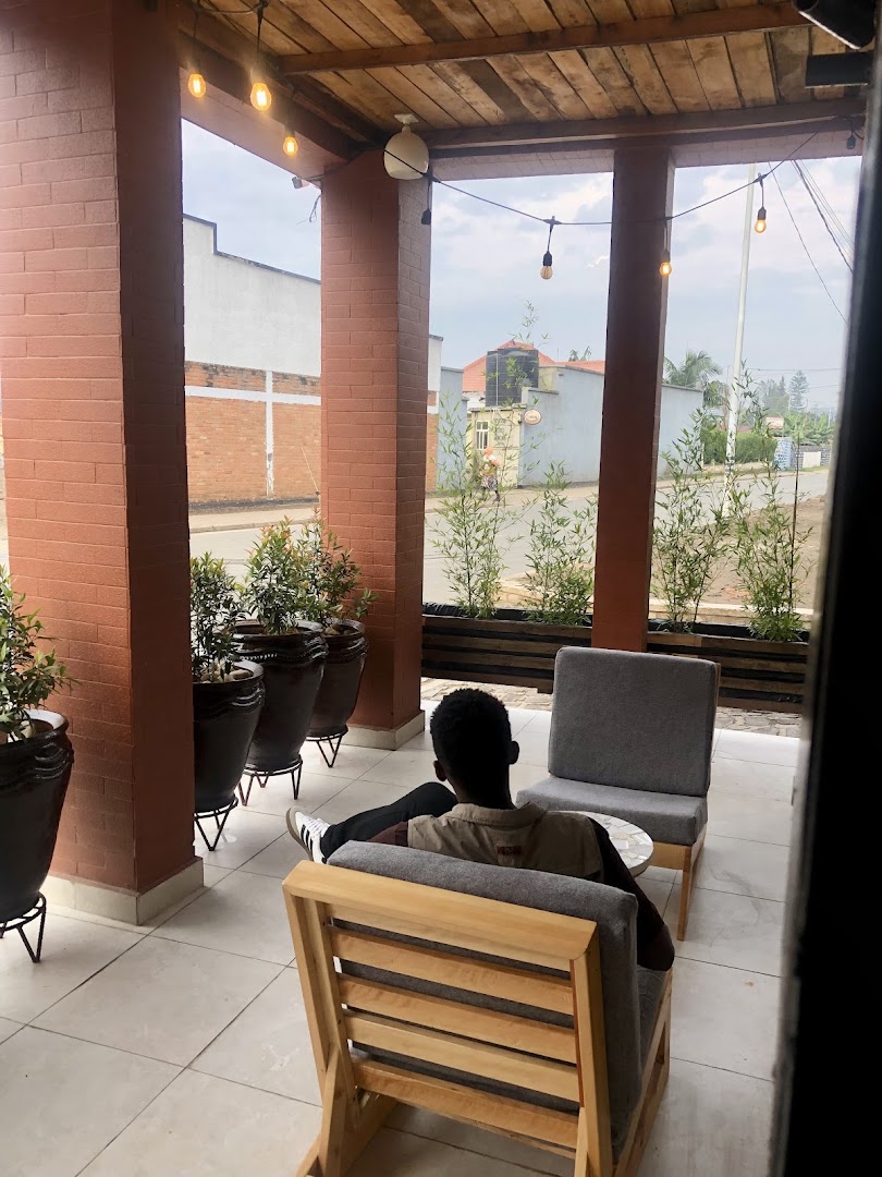Connections Café: inviting atmosphere of the terrace