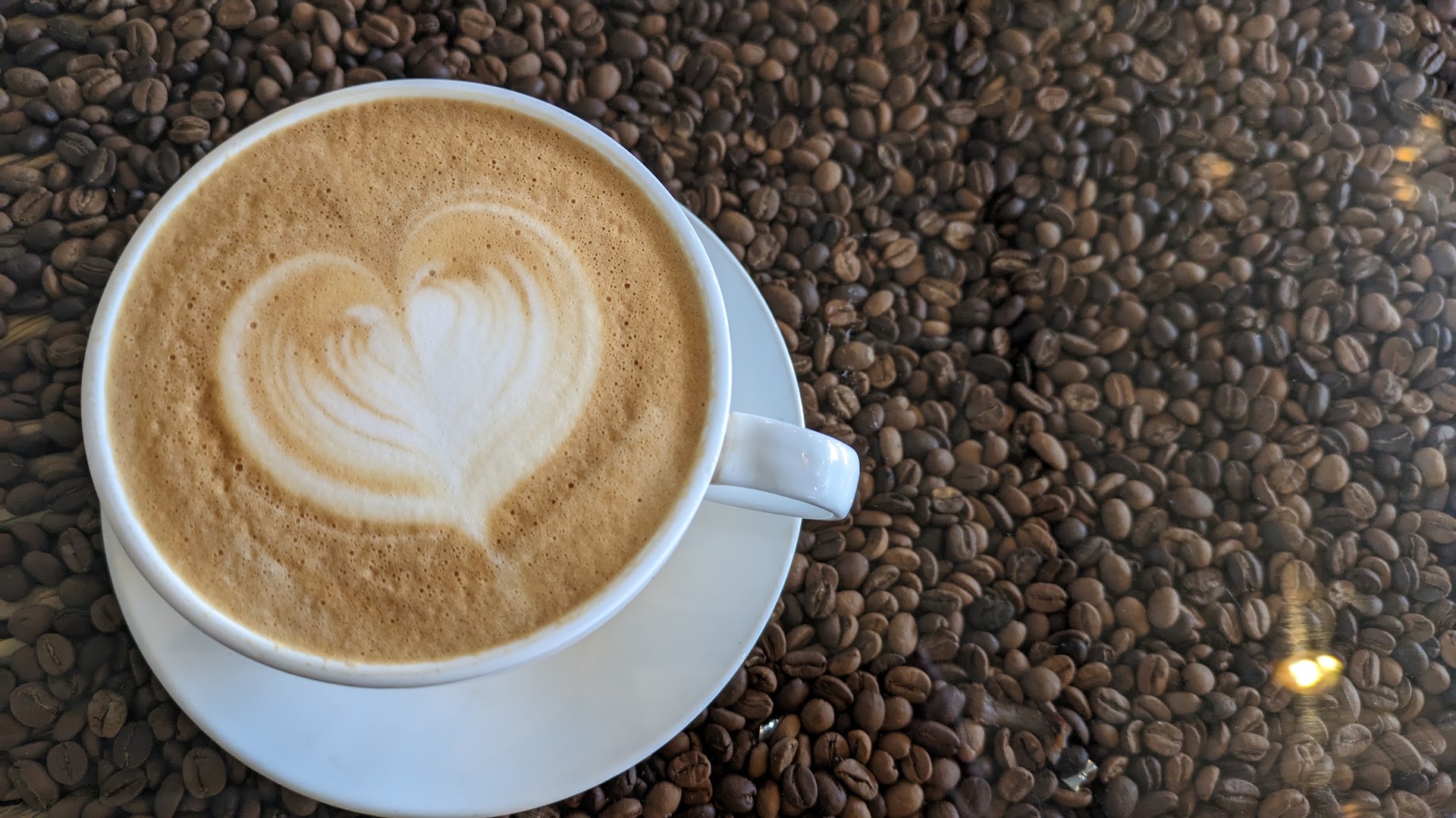 Crema: high quality coffee product shot
