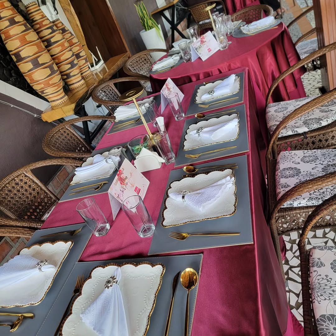 Hayat Coffee: inviting and well-presented table setting