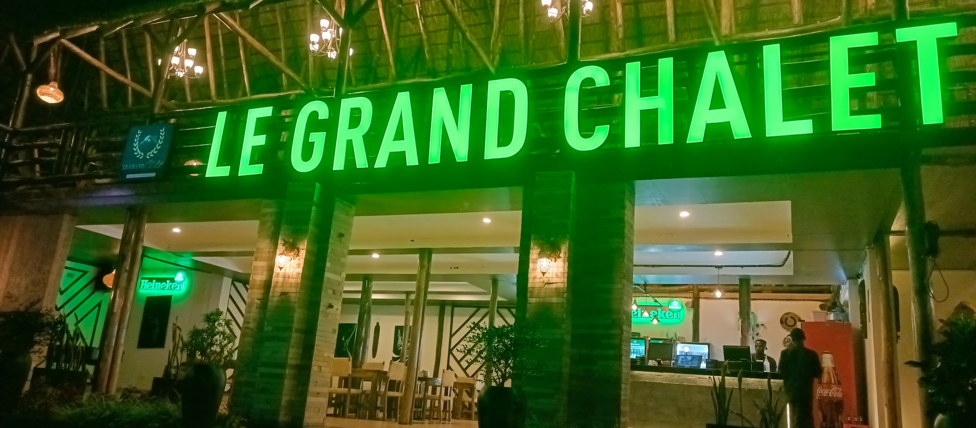 Le Grand Chalet: clear exterior shot of venue