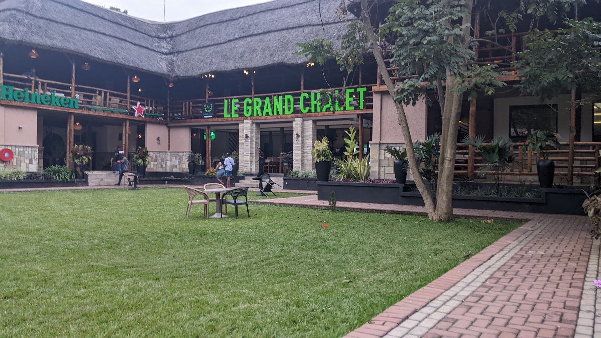 Le Grand Chalet: clear exterior view of venue