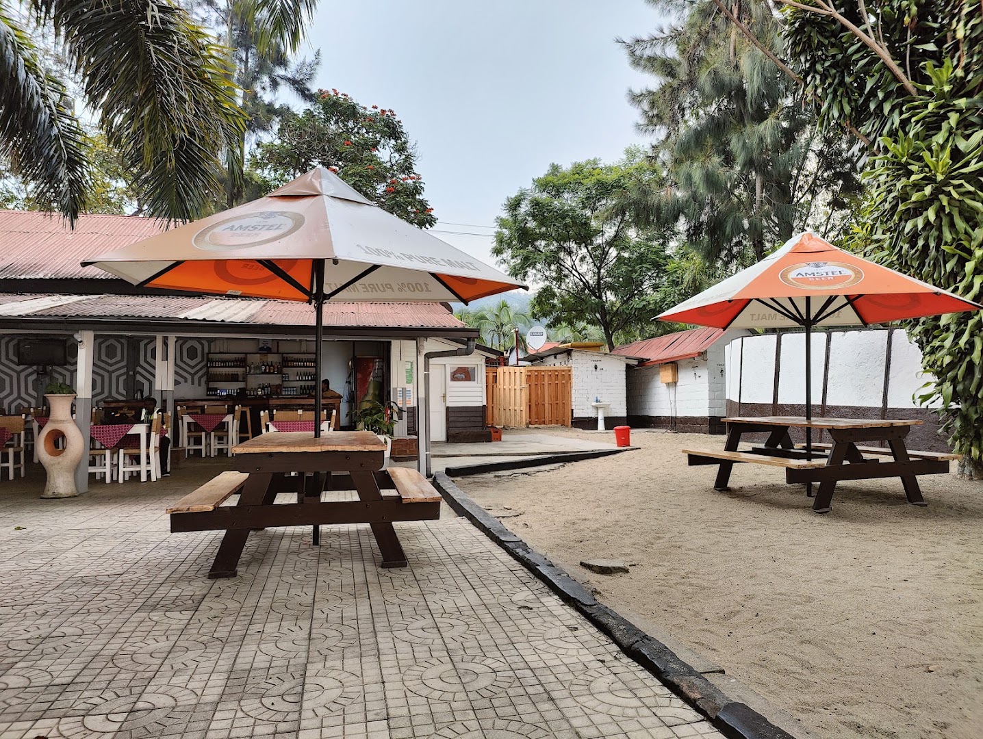 New Tam-Tam Bikini Bar & Restaurant: clear view of venue terrace