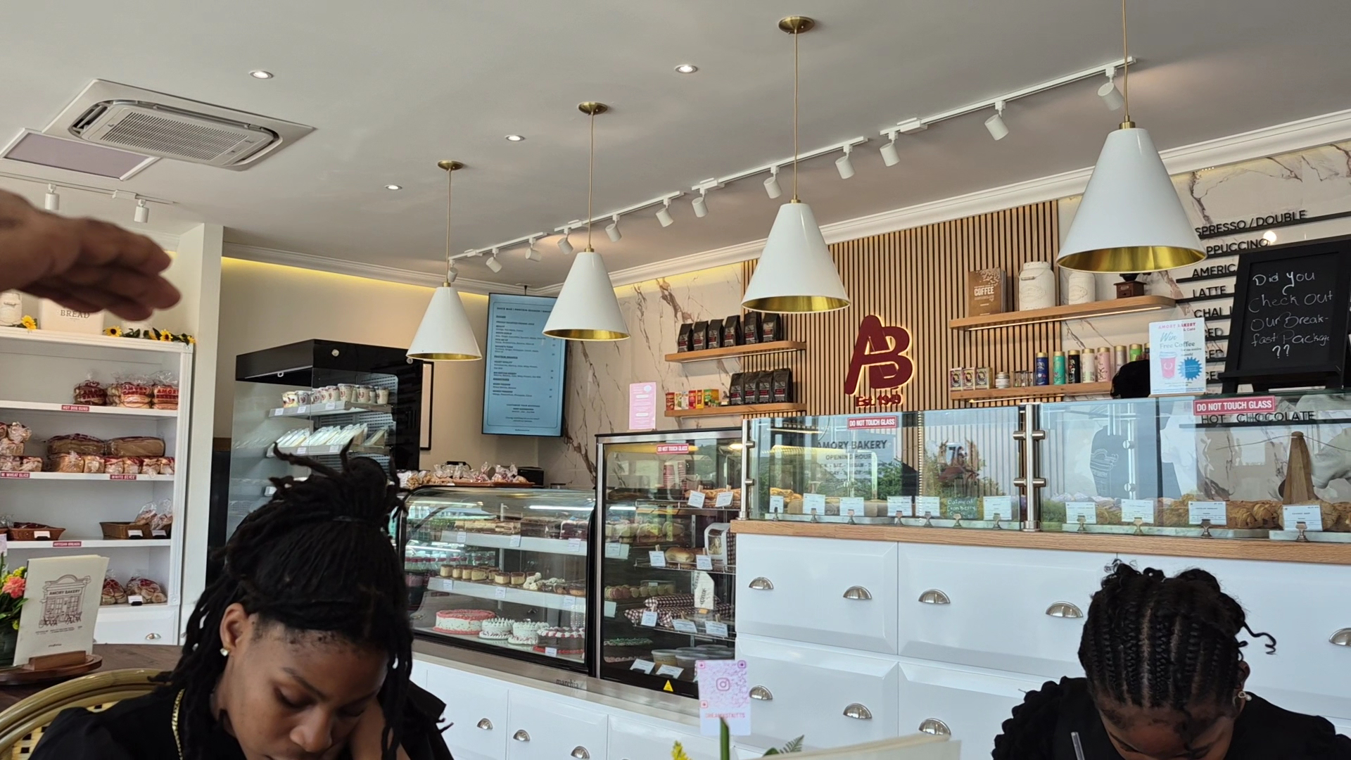 Amory Bakery & Café (Frigate Bay): clear view of cafe interior