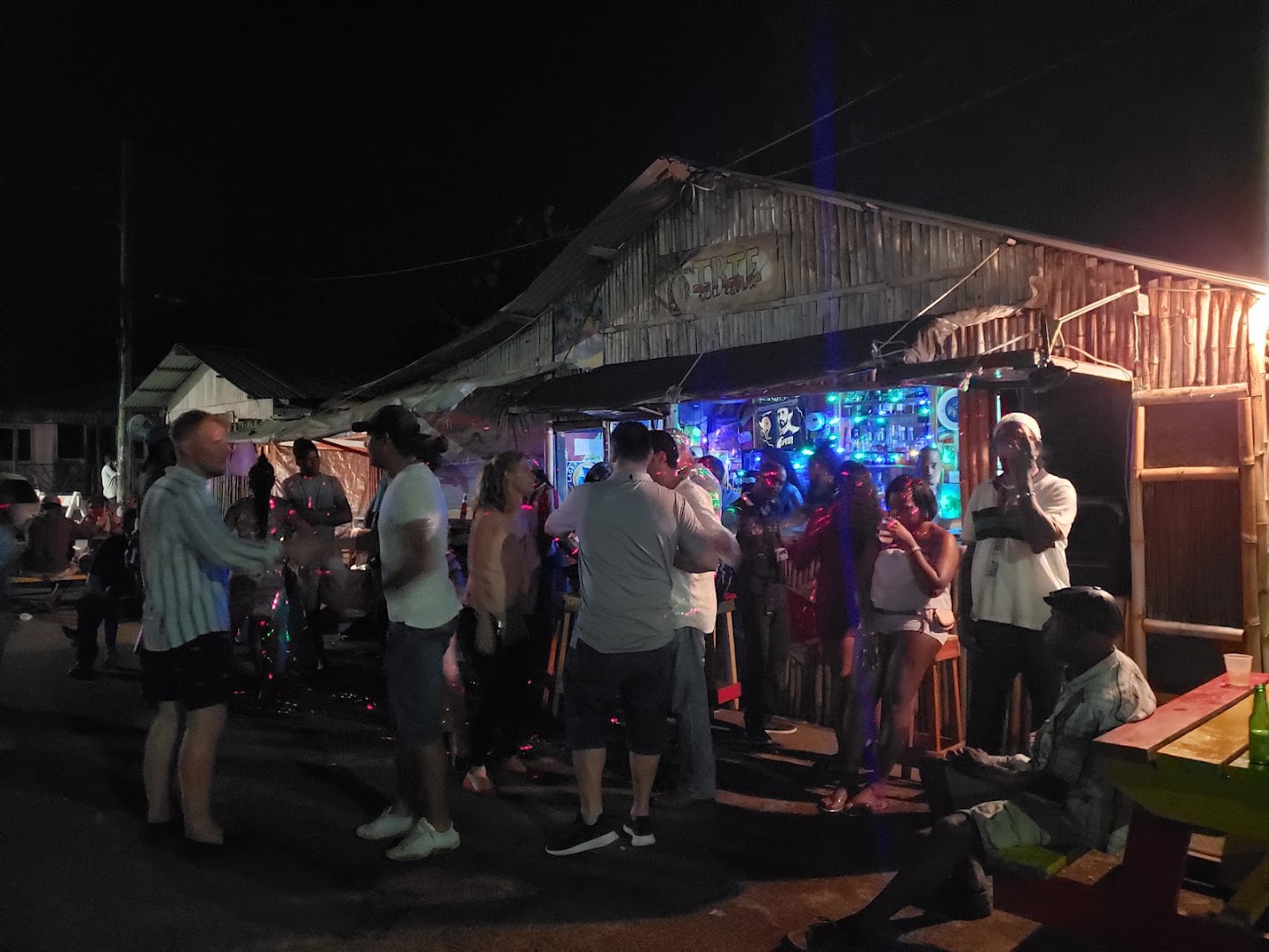 Irie Bar: venue's lively atmosphere