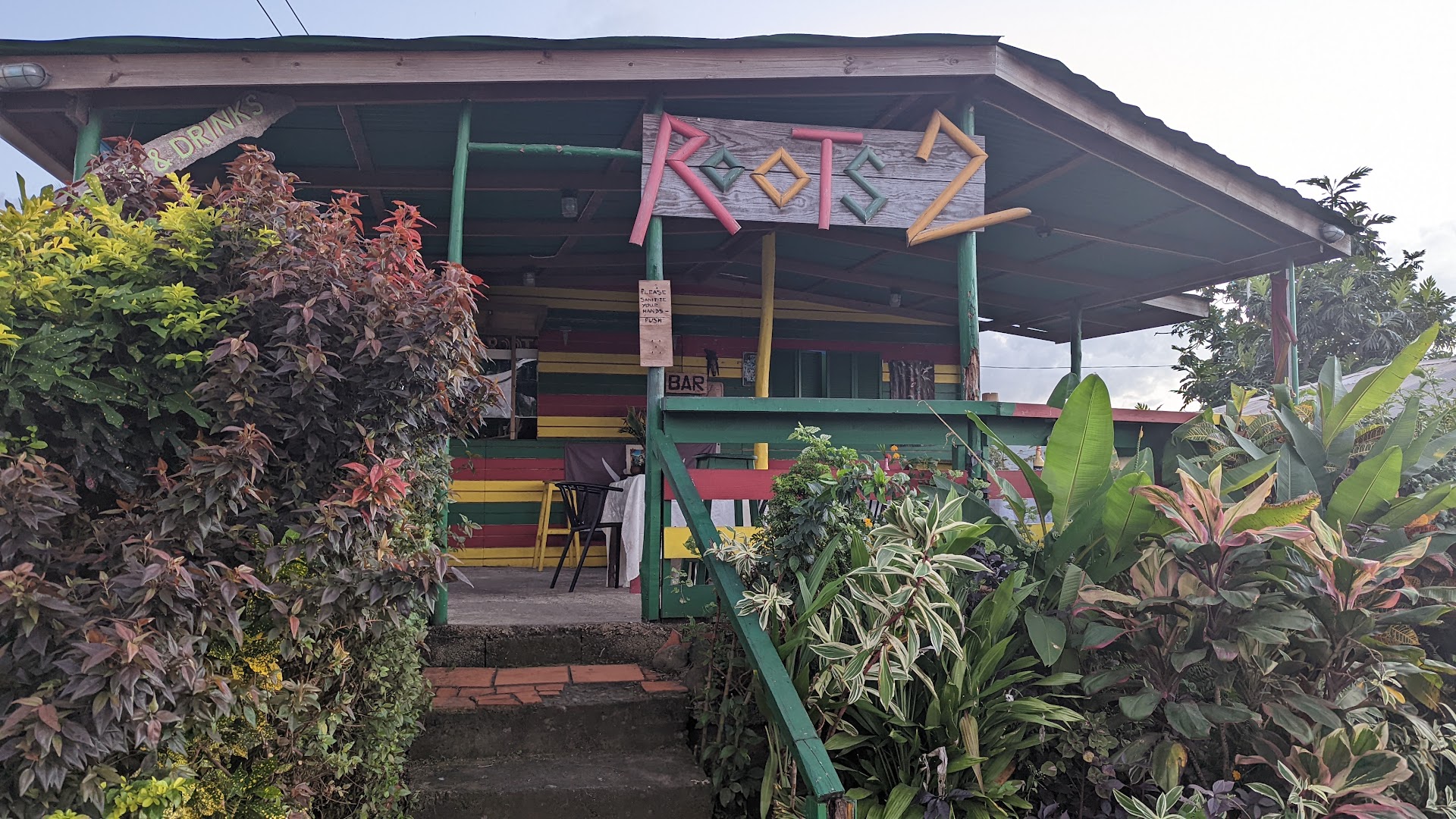 Roots 2: clear exterior shot of venue
