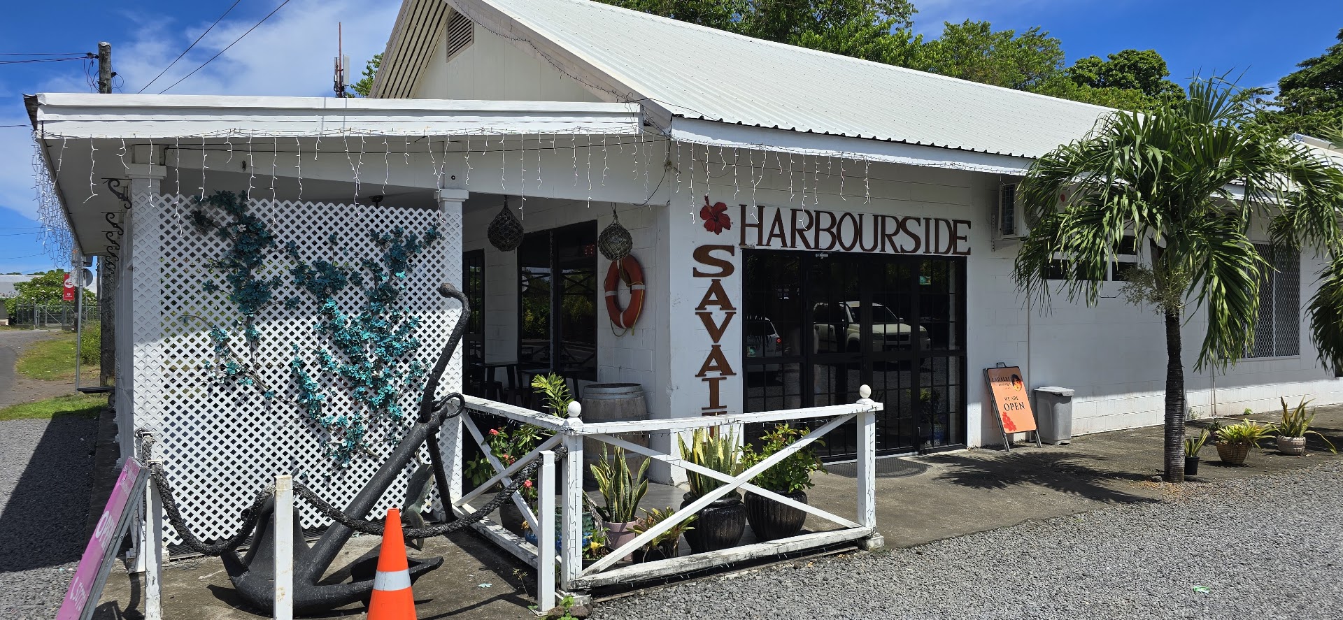 Savai'i Harbourside Cafe & Pizza Bar: clear exterior shot of venue
