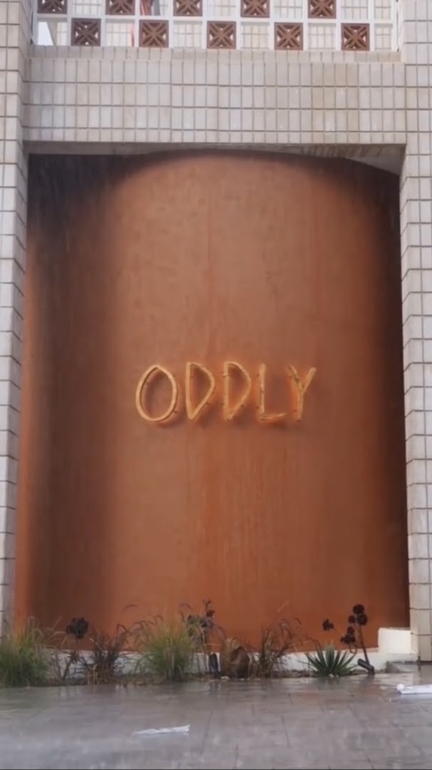 Oddly Cafe: clear photo of venue signage