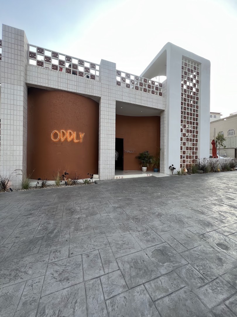 Oddly Cafe: clear, professional exterior shot