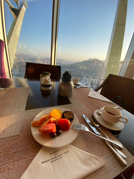 Al Dira: appealing food and scenic view
