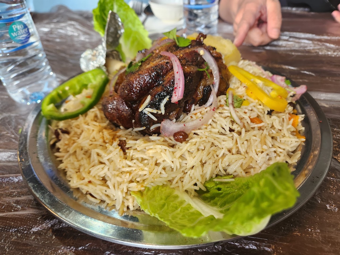 Baaaaa Restaurant Madinah: appetizing photo of restaurant dish