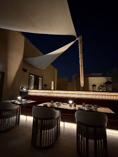 Taleed by Michael Mina: beautiful atmospheric terrace shot
